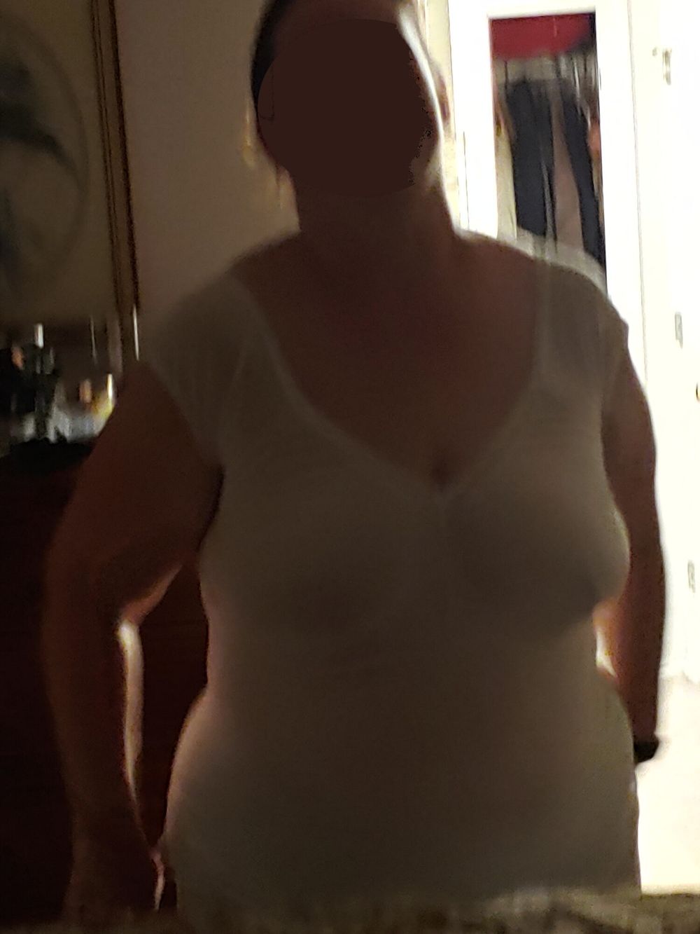 Mormon MILF getting dressed #9