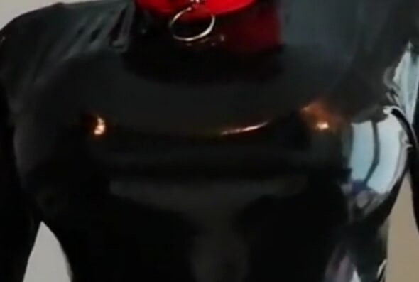 Alison in rubber #10