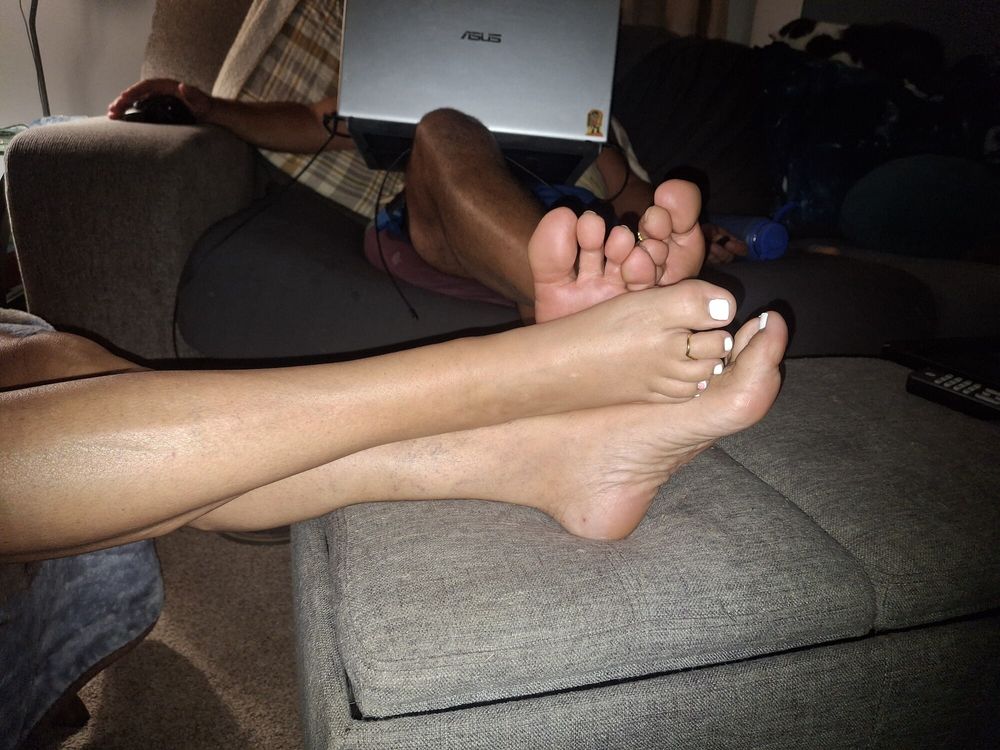 Showing off our legs and feet #19