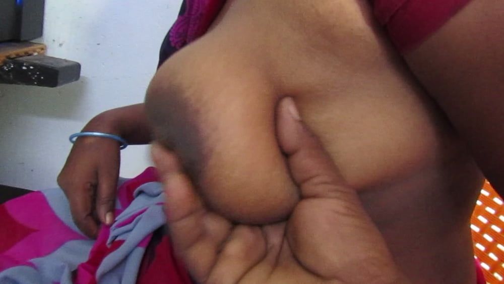tamil horny aunty showing her boobs #15
