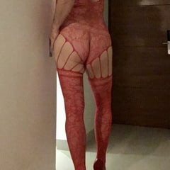 Red Bodystocking 