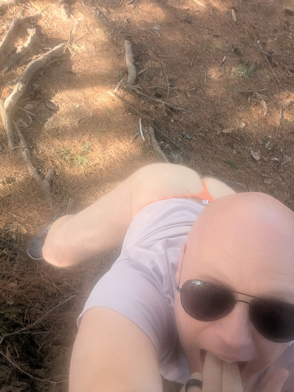 Backwoods cum slut begging for dick #6