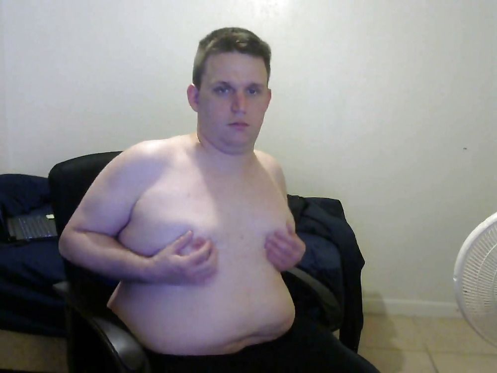 fat boy Jacob masturbating on cam #17