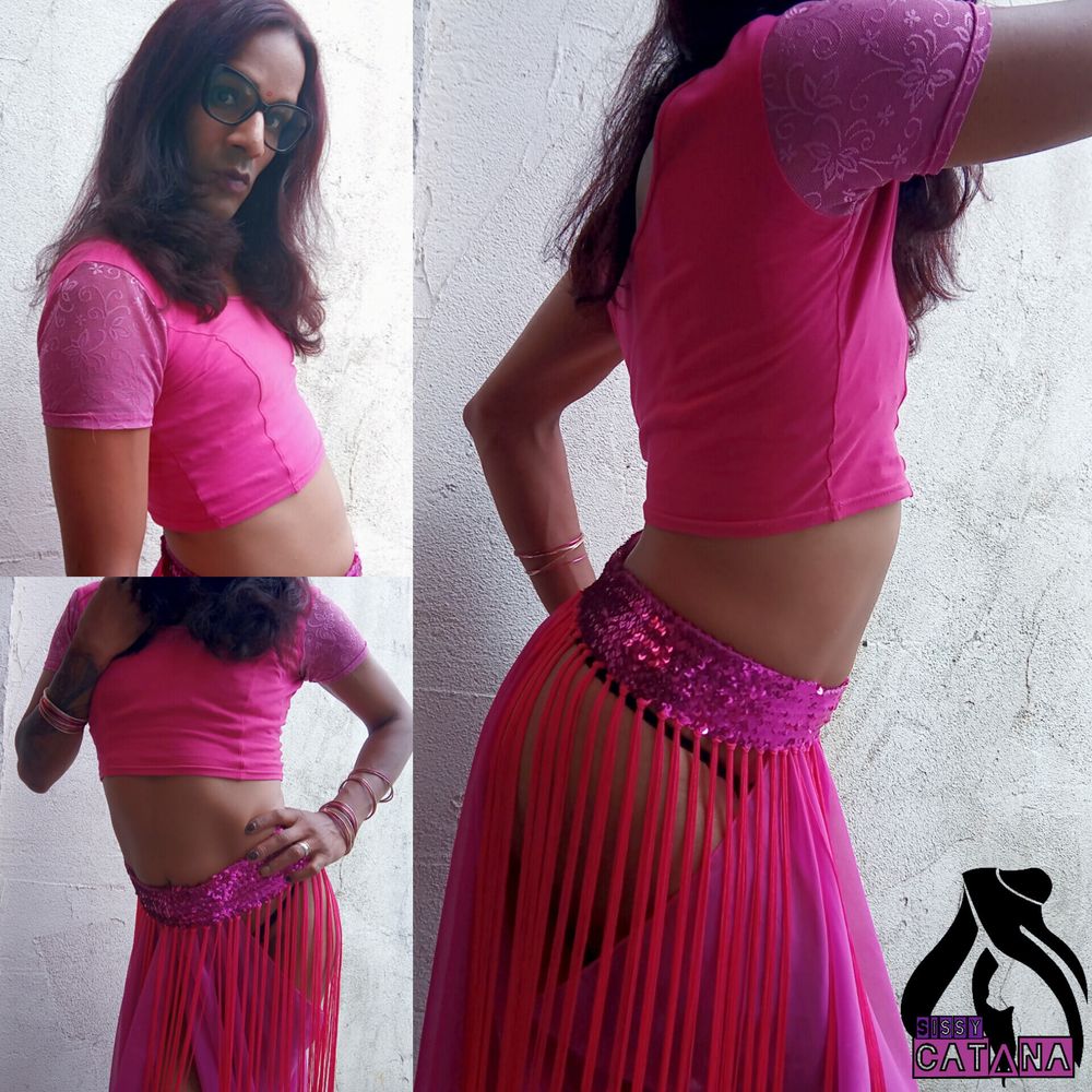 bellydance pinksuit 