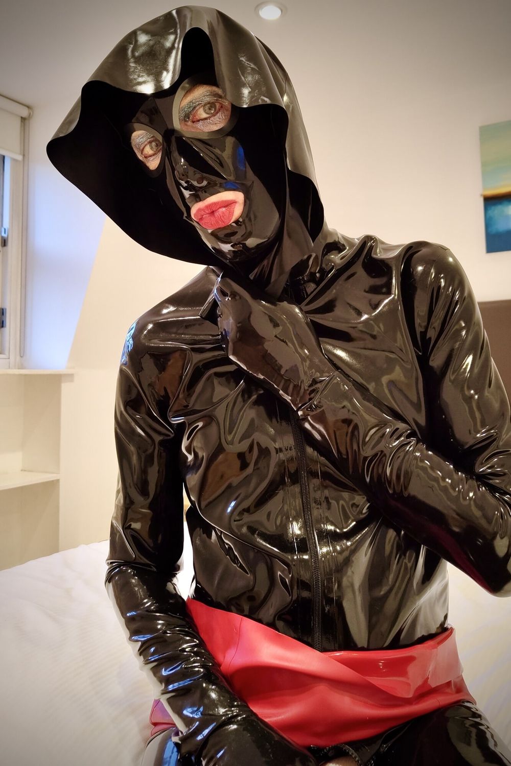 Latex nun as slut #3