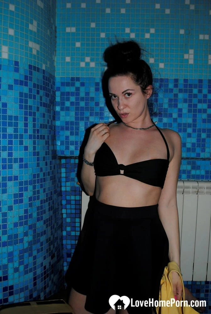 Babysitter strips off her clothes for me #28