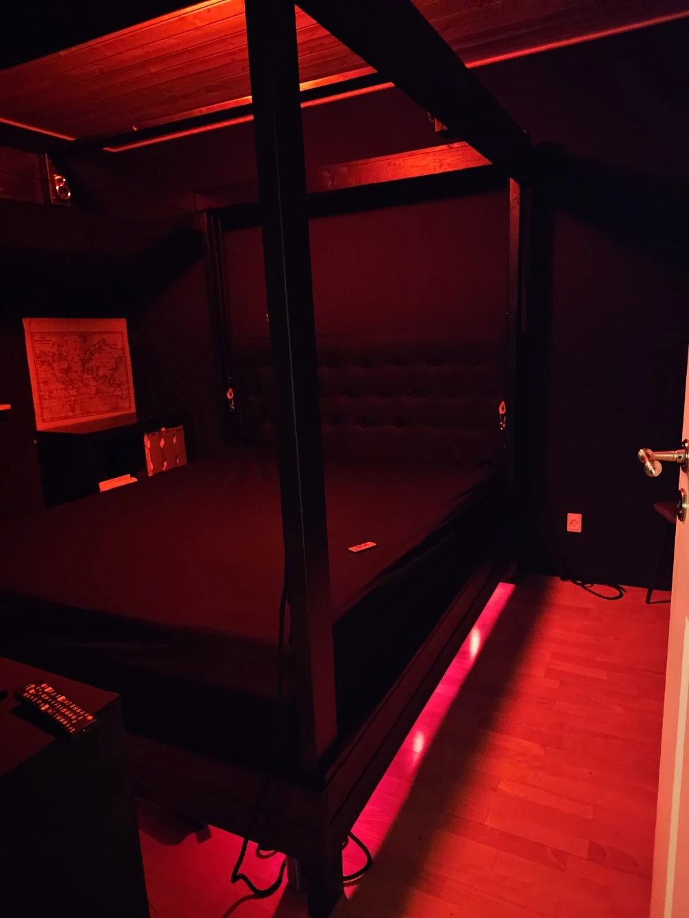 The bedroom 