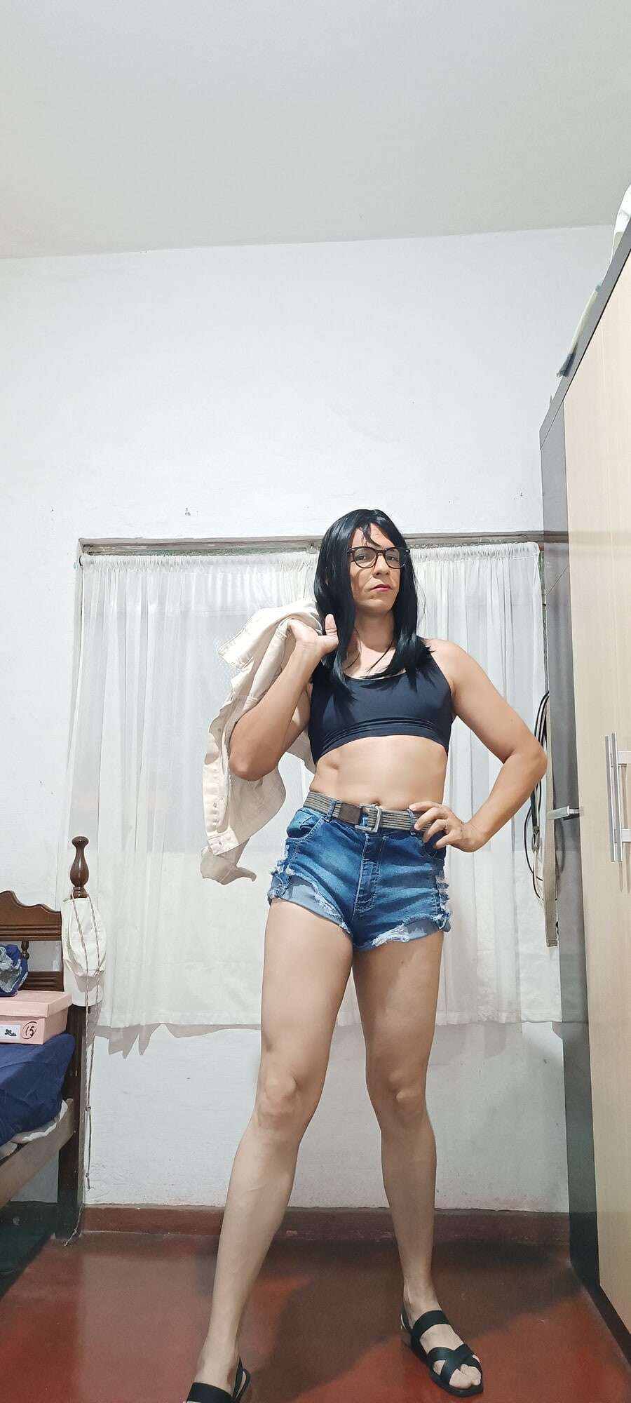 Sakura Nakamura Shorts jeans  And Shorts Gym  #34