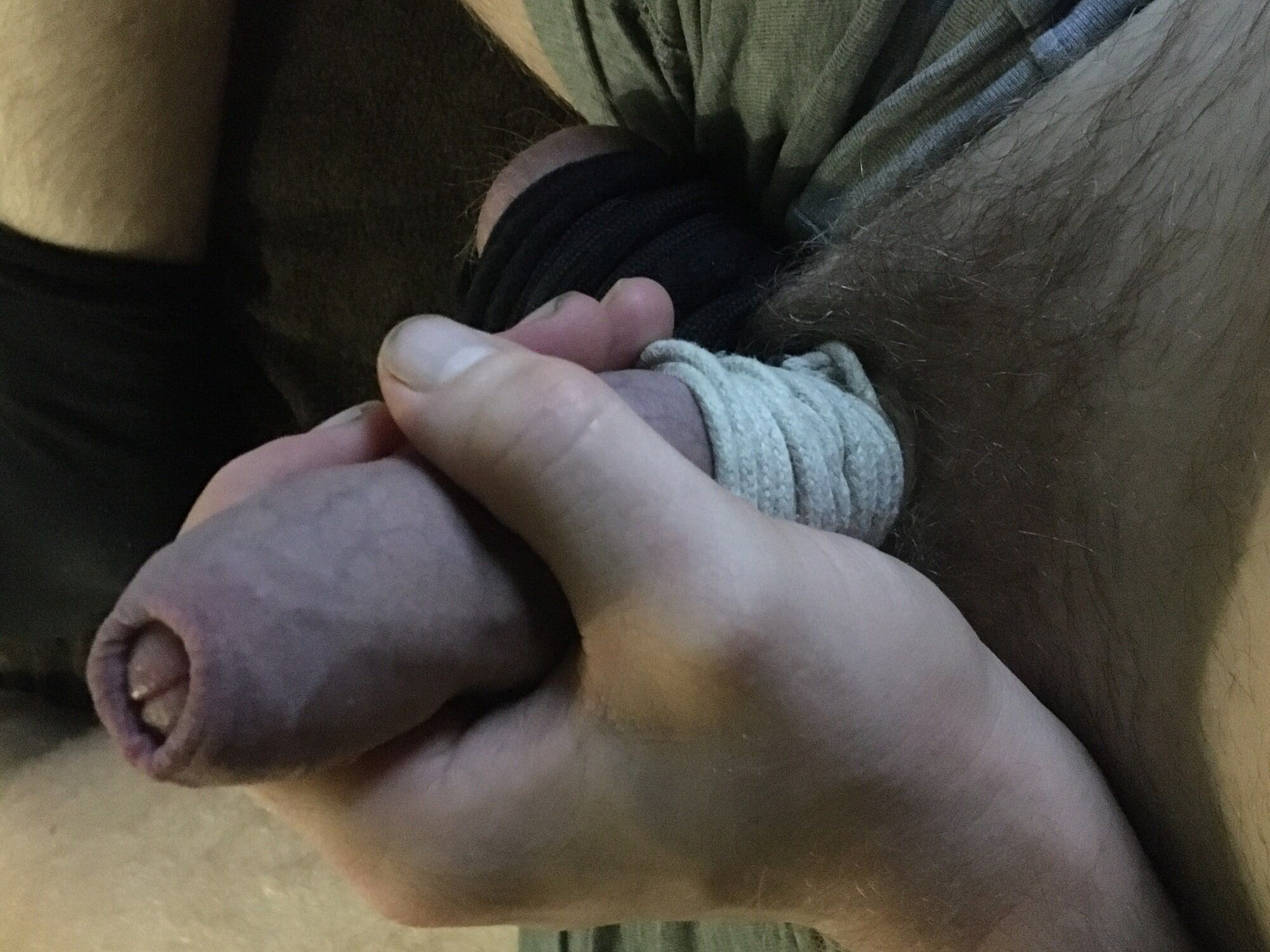 Hairy Dick And Cum Filled Balls Bound #54