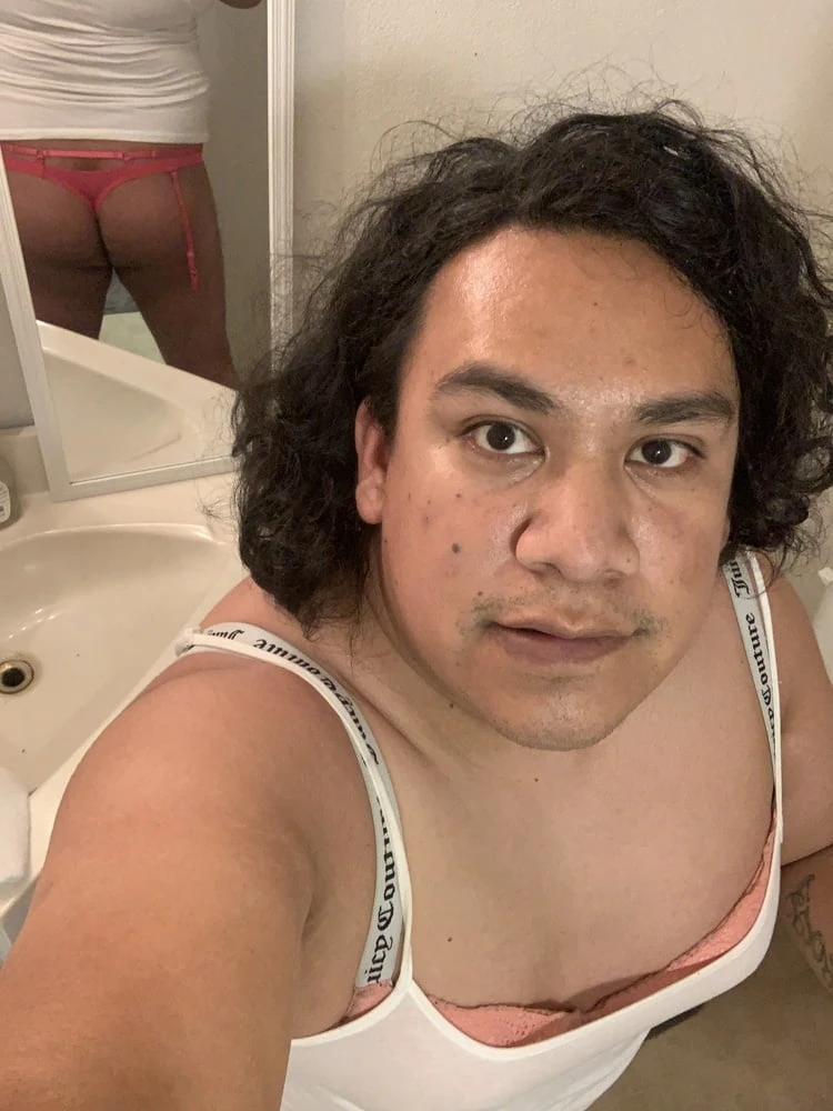 Panty wearing sissy faggot #4