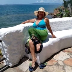 Visiting the beach