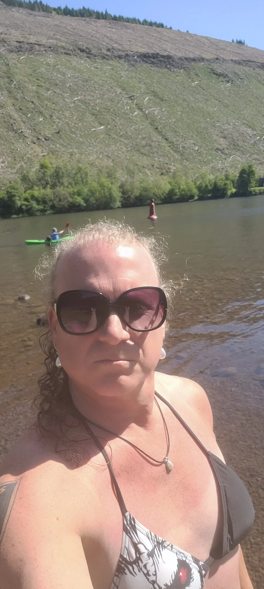 Sunbathing Transwoman #2