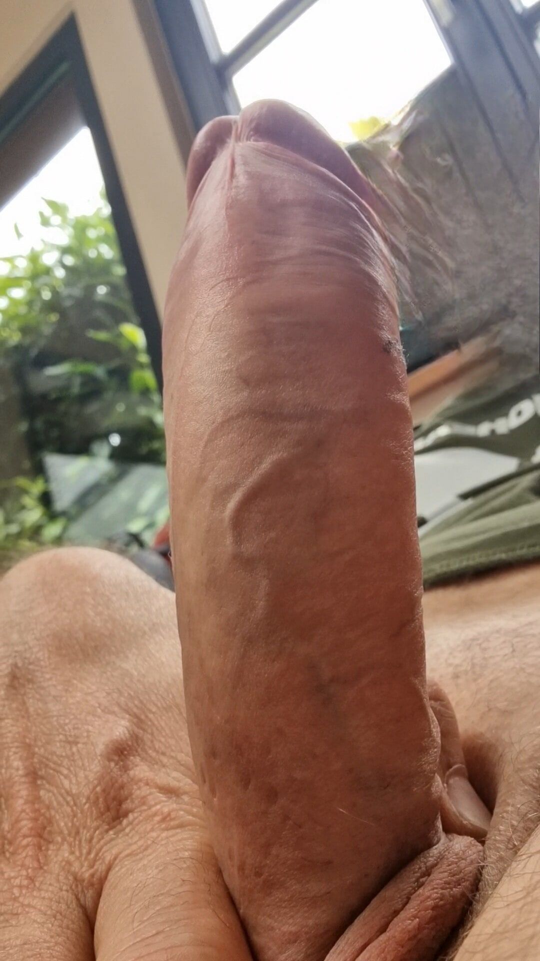 Holiday: playing with my big hard cock and cum! #6