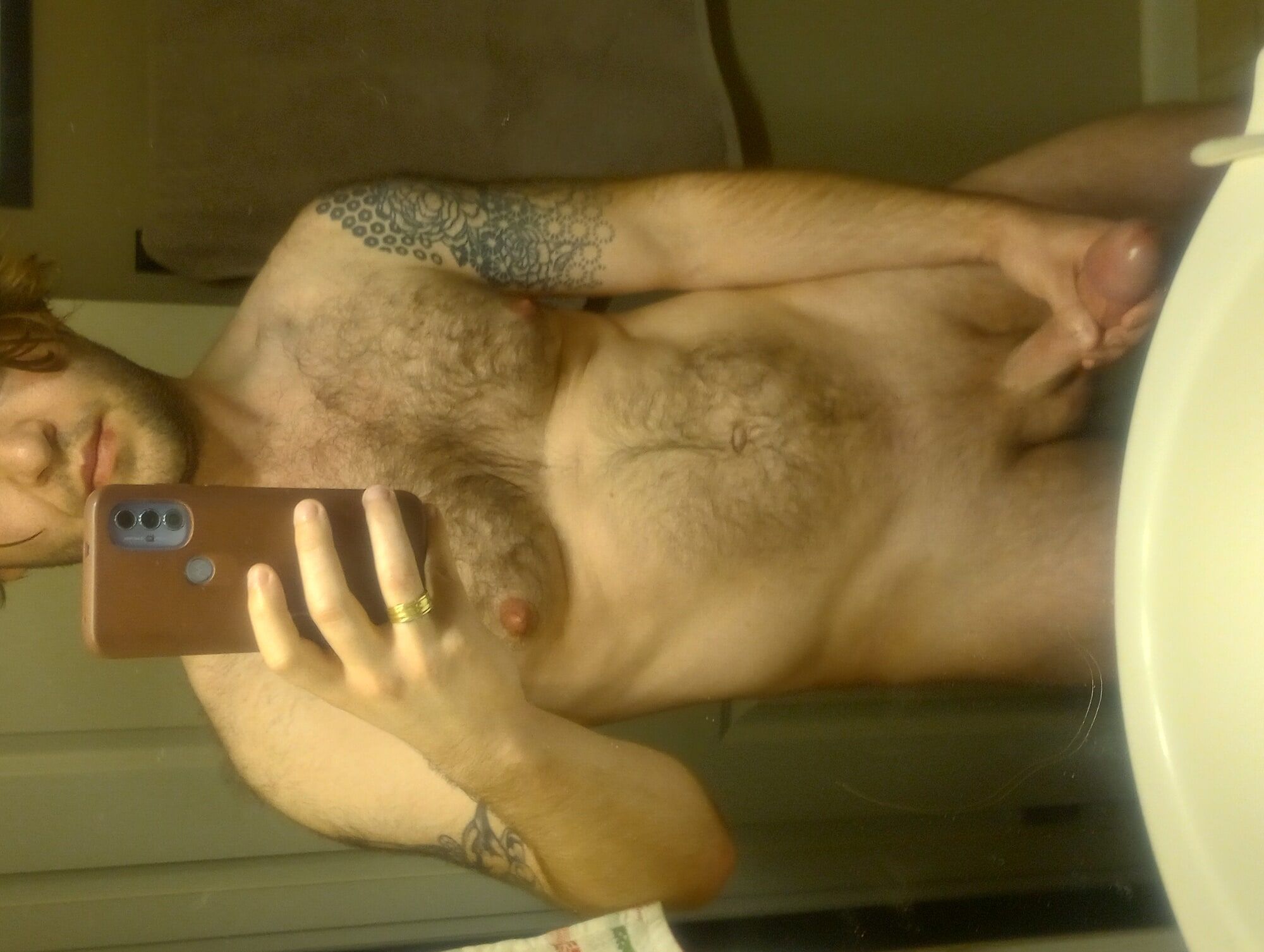 Naked man selfie big dick amateur