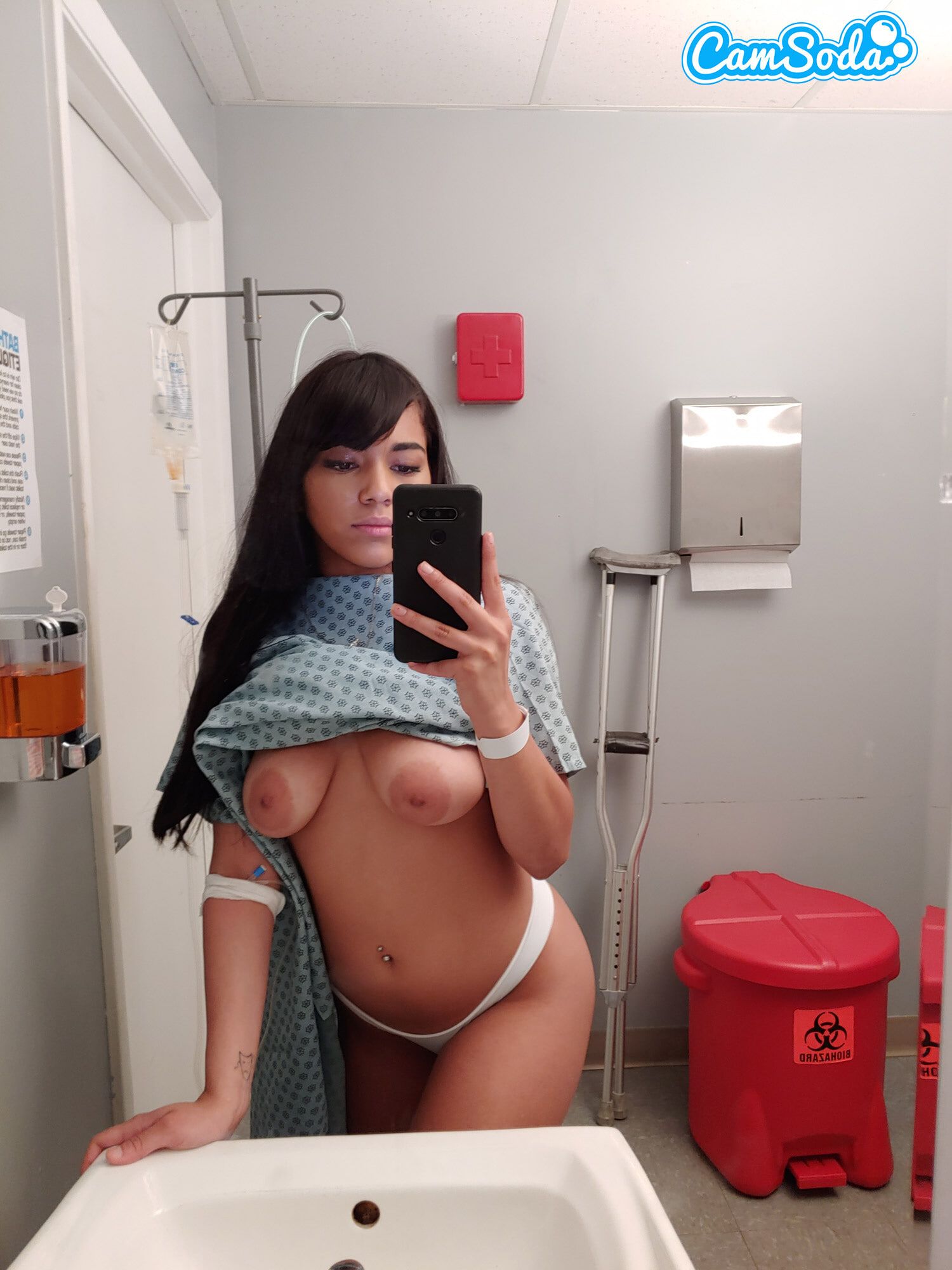 Big bootied latina teen gets horny in the ER #56