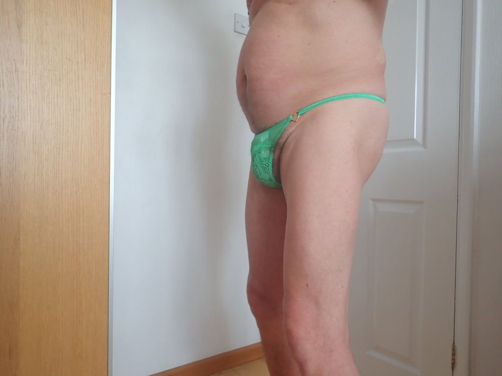 my new thong and stockings #21