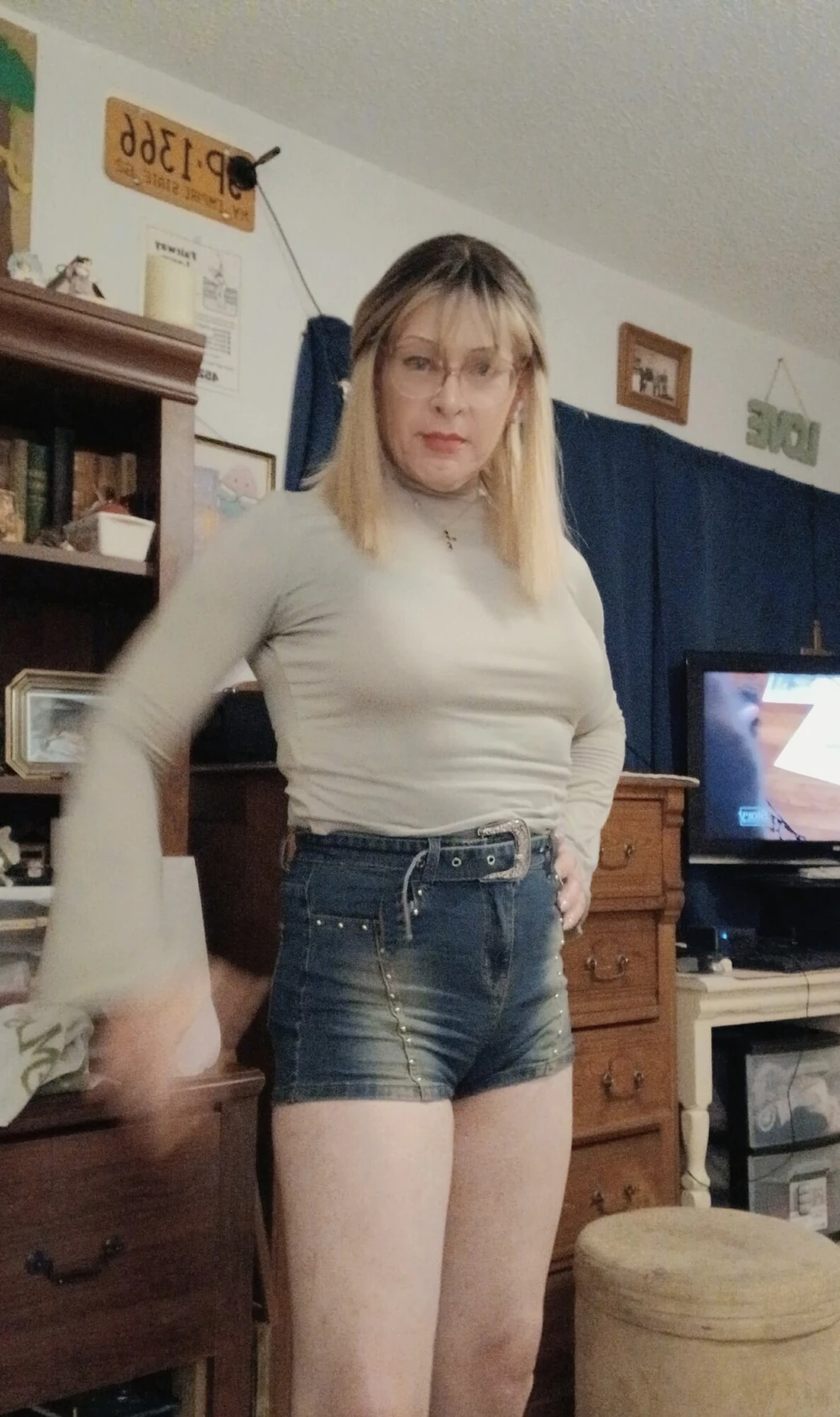 Lisa in hot shorts #4