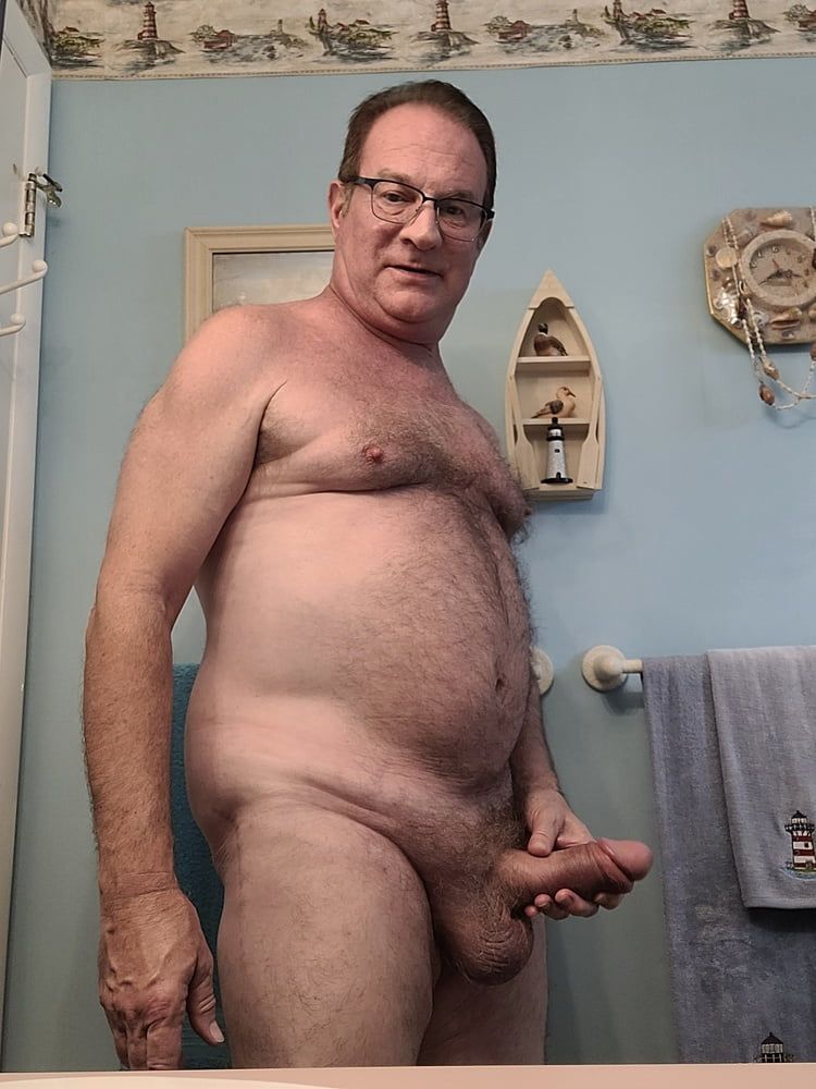 Daddy showing off my soft cock #19
