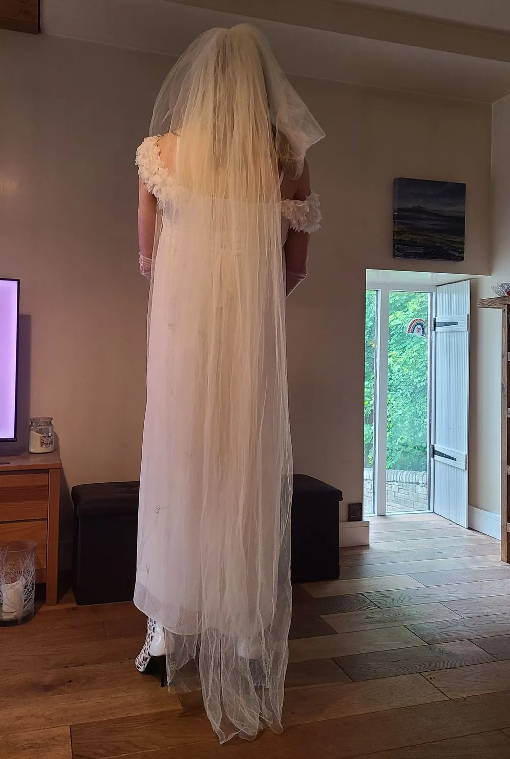 Sissy wedding dress #6