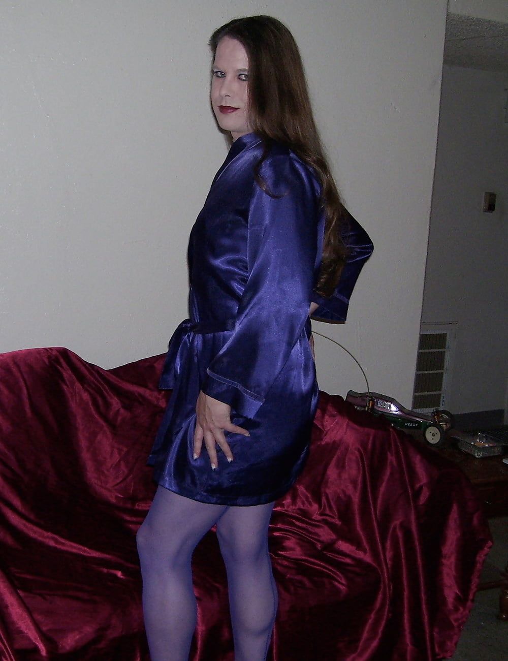 Joanie - Blue Lace Bustier #28