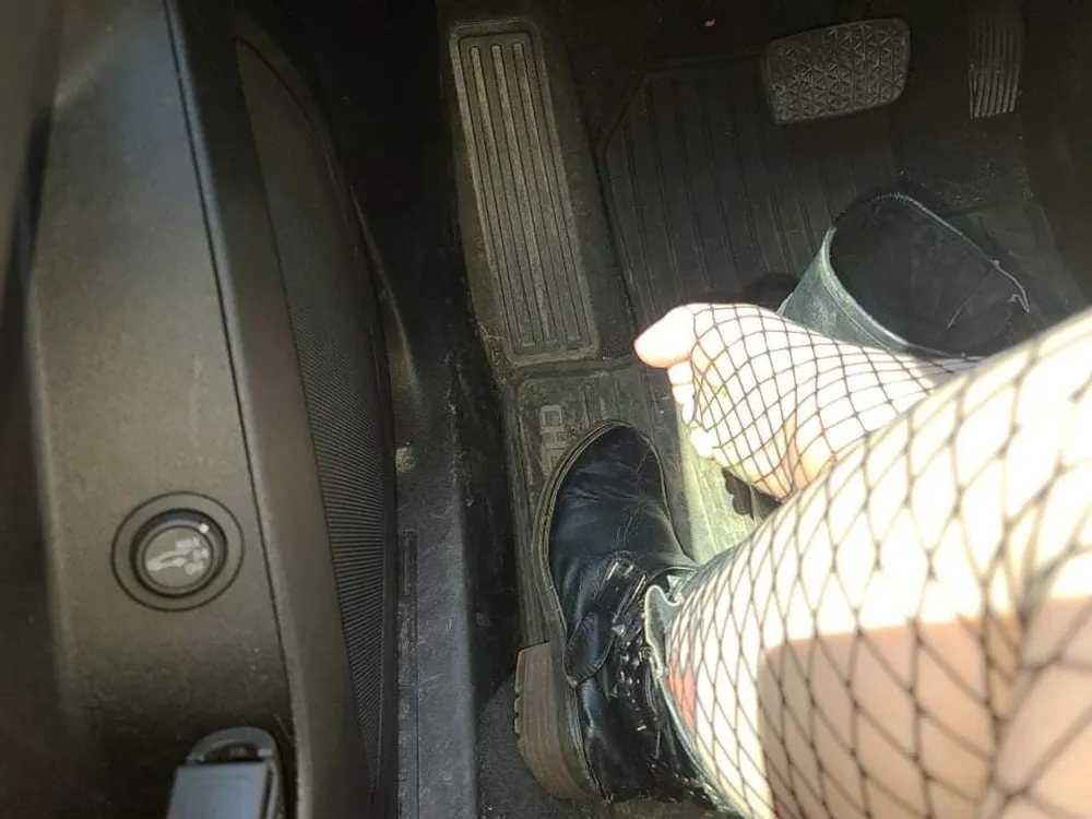 Feet in the car  #11