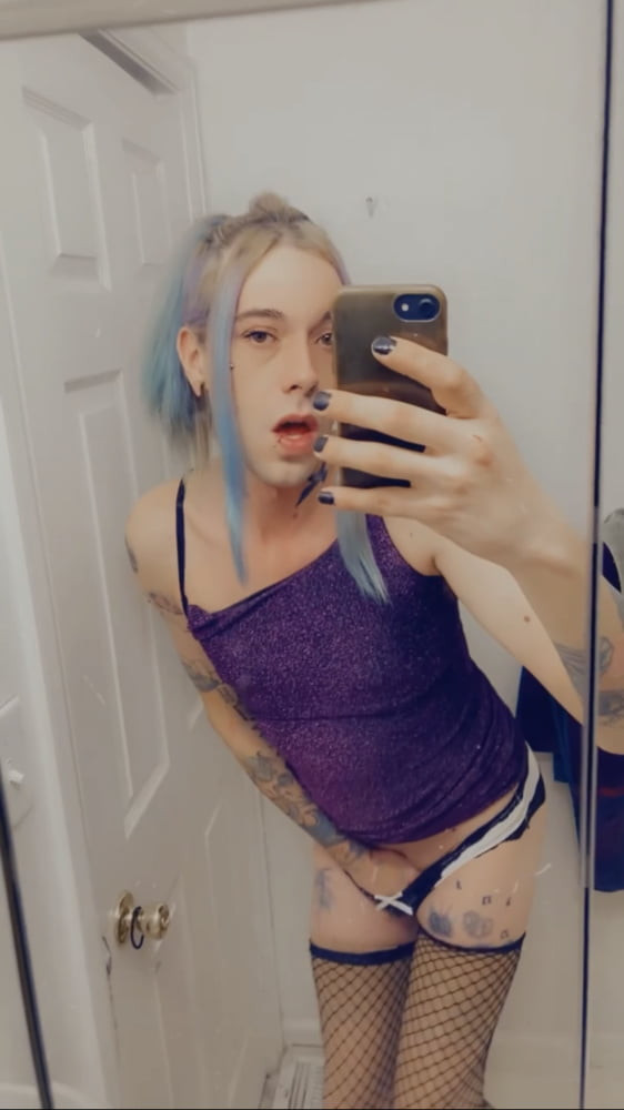 Hot Purple Minidress Slut #13