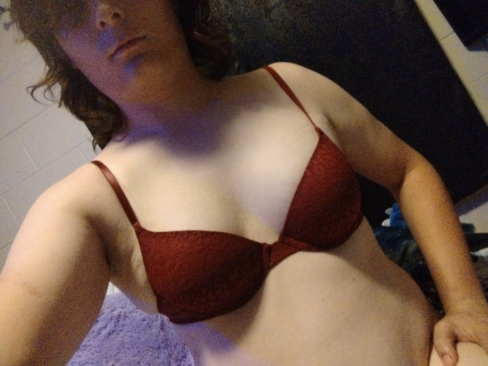 Lady in red and black  #30