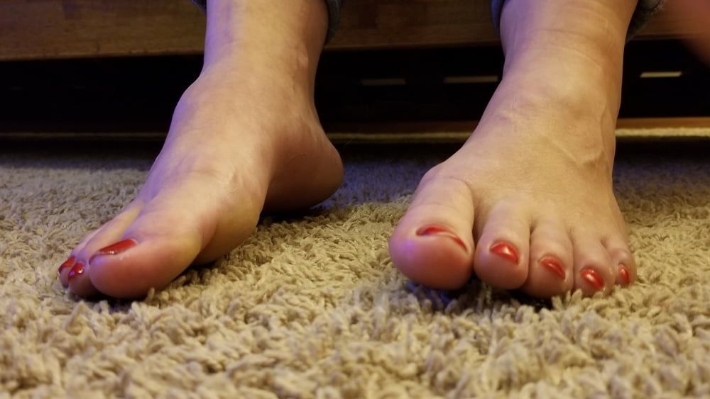 Jens red toes &amp; soles #14