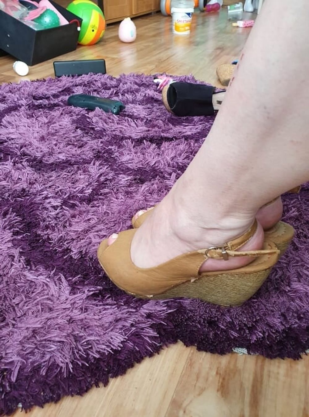 Wedges feet mistress agata #4