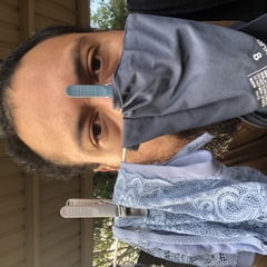 Sniffing pantie clean 