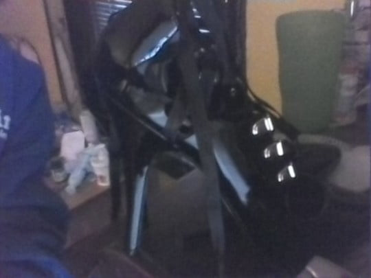 Dee encases herself w Sheer Black Silk, I CUM 4 U! 12