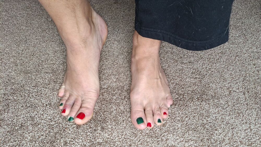 My Christmas toes #10