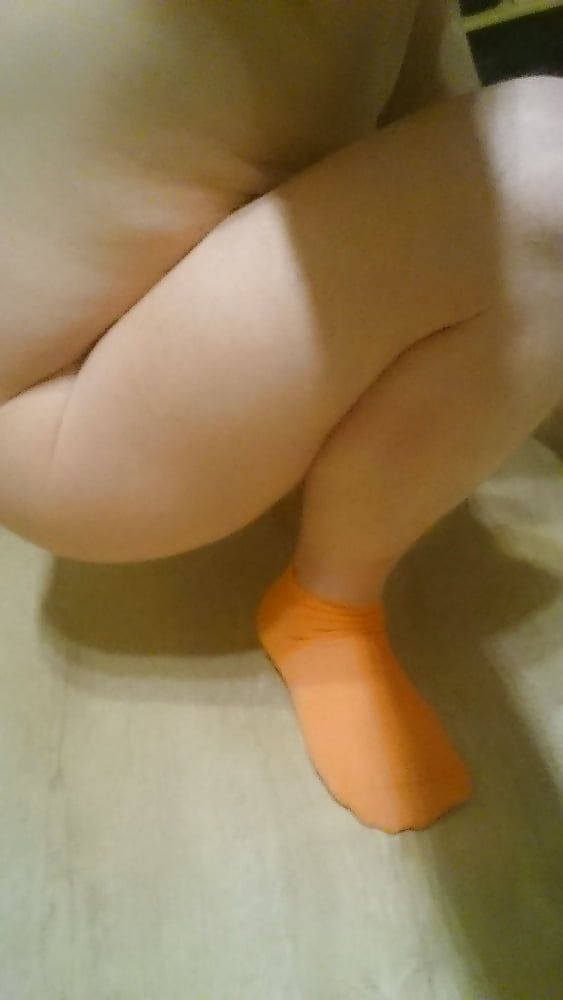 Orange socks #12