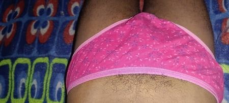 Pink panty me gf