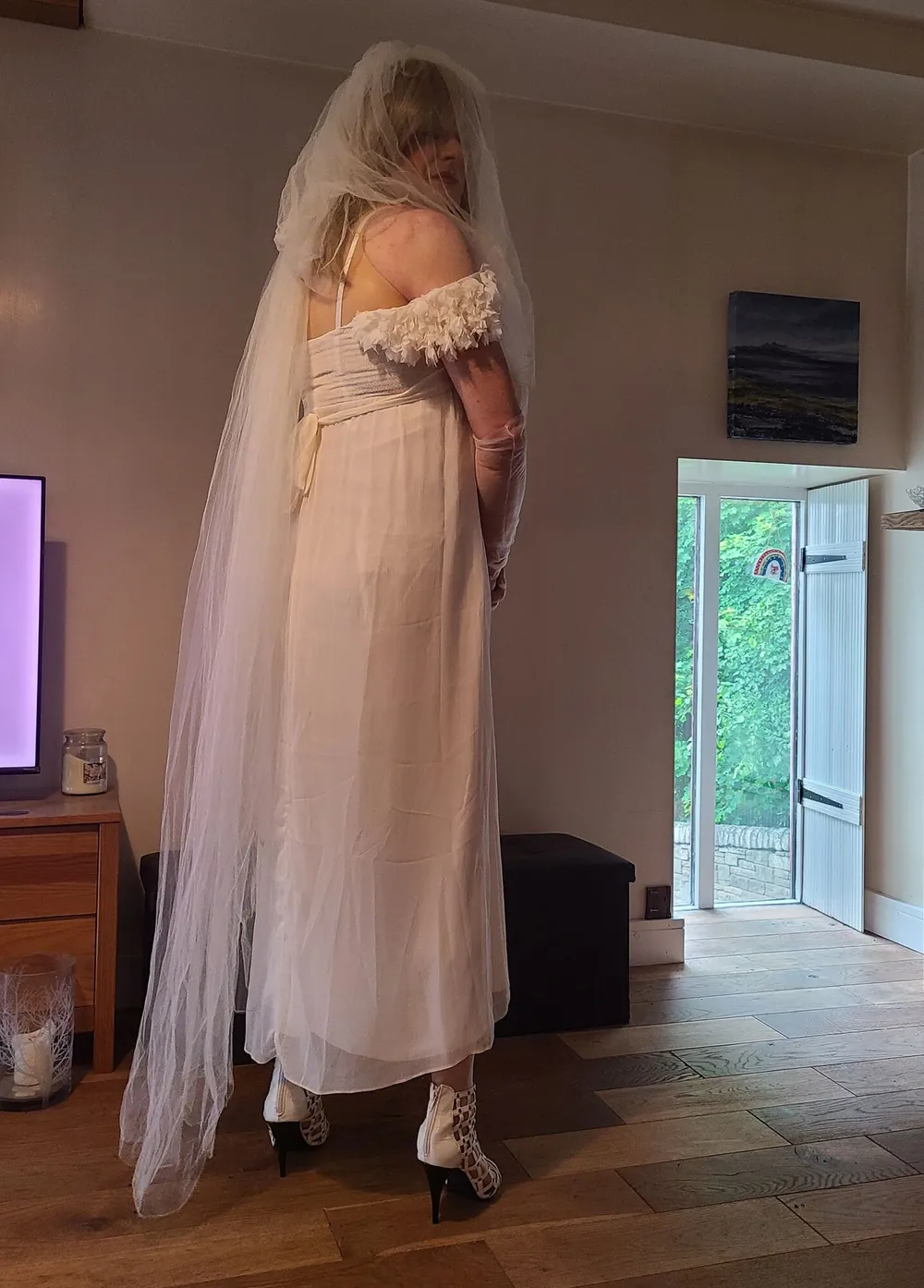 Sissy wedding dress #7