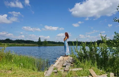 near koptevo pond         