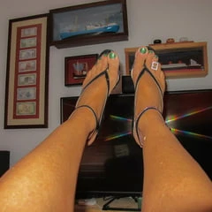 in heels