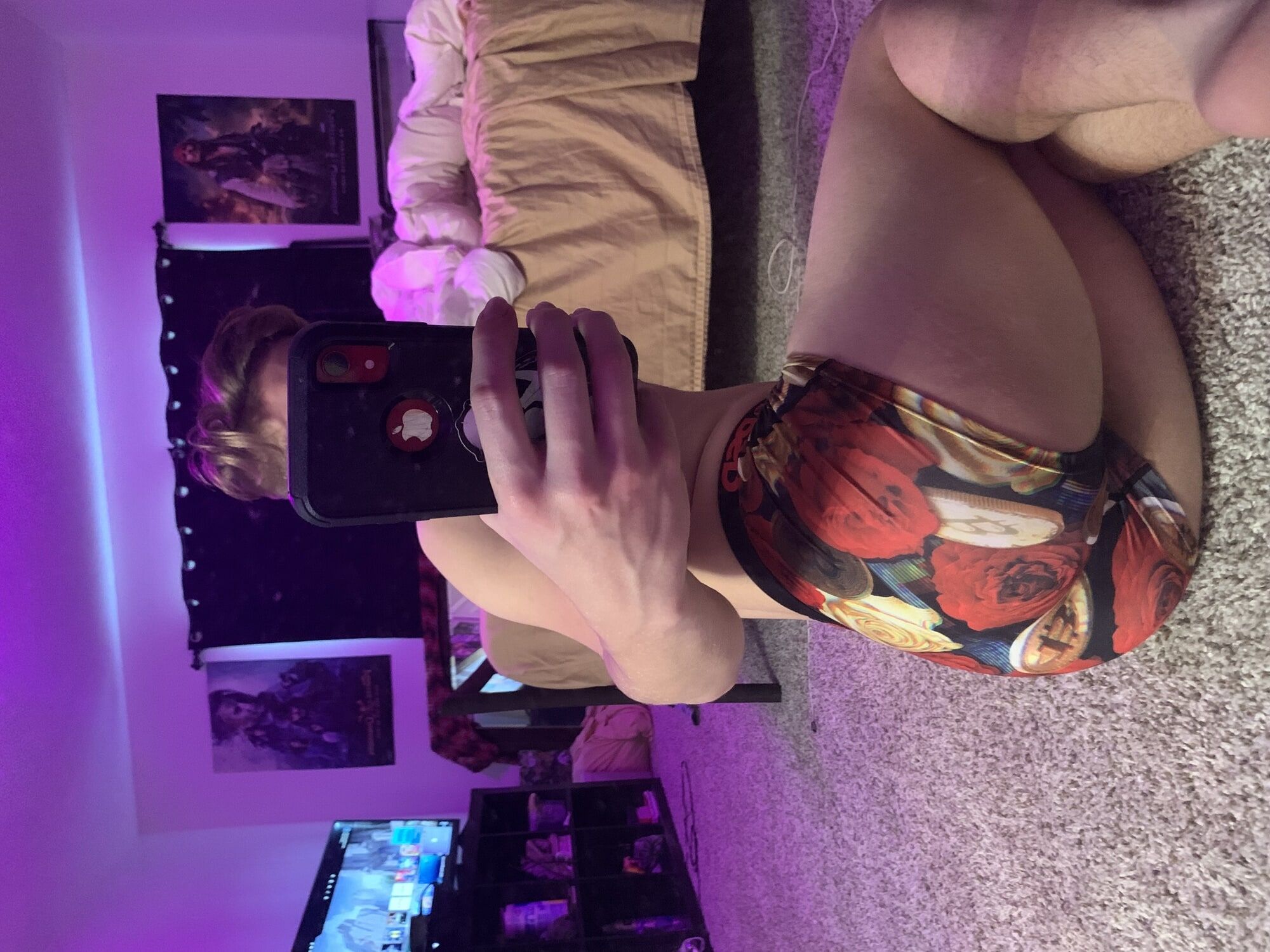 Young Femboy Virgin Ass Bedroom Selfies  #2