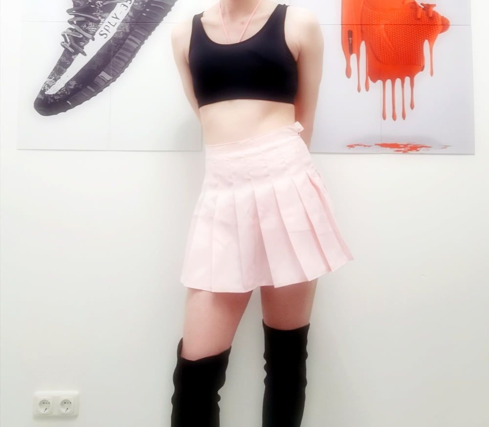 New skirt and also 8 days locked in chastity #23