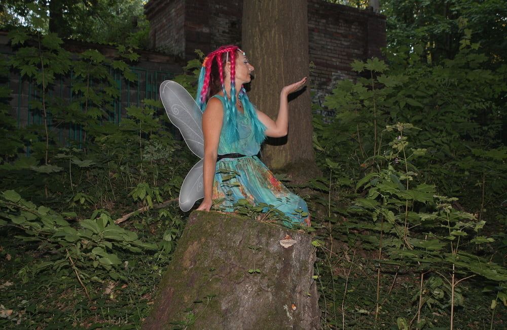 Fairy near the tree #16