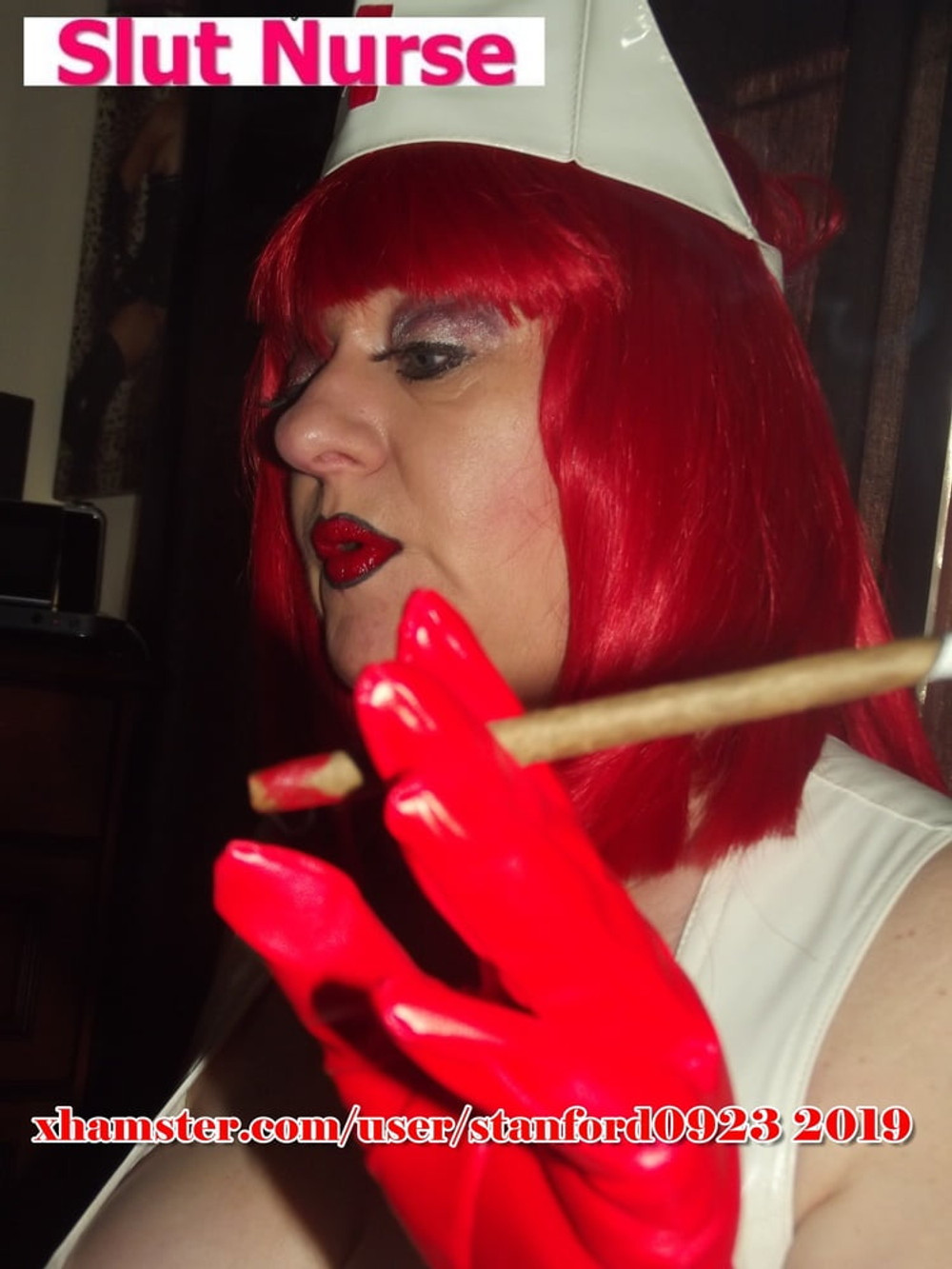 SMOKING SLUT NURSE  #14