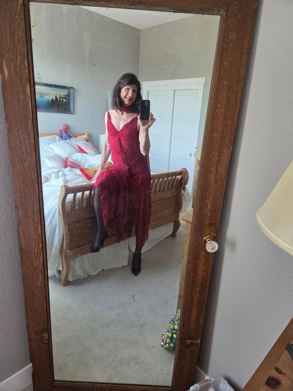 Red dress two #2