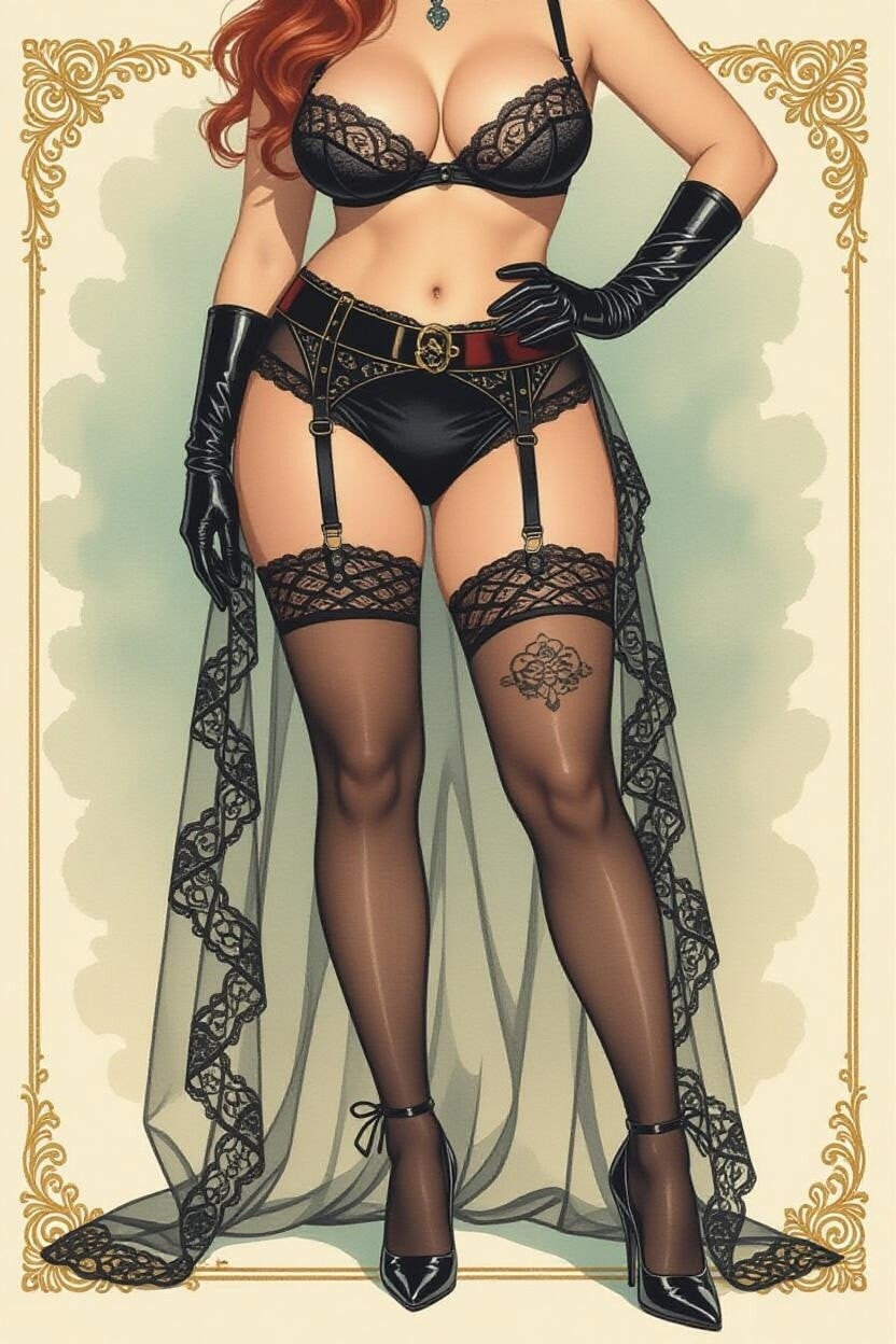 Pixwhores Experimental Enhanced: Glamorous Stockings. #34