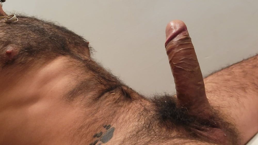 Hairy big cock #7