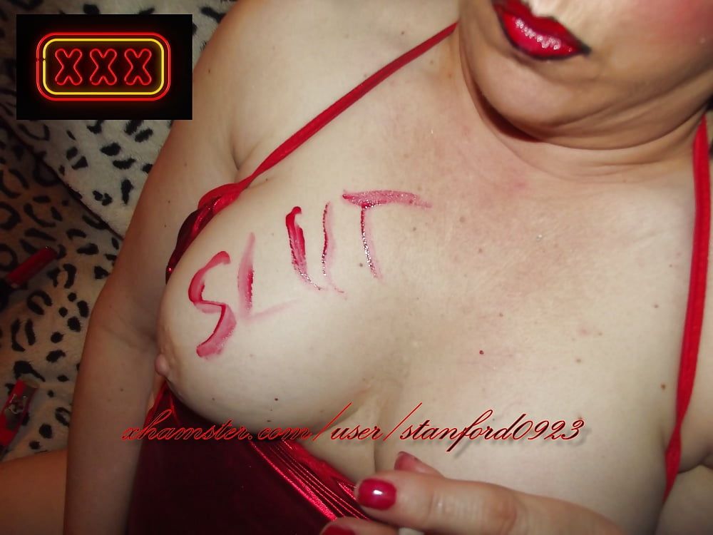 BODY WRITING SLUT #46