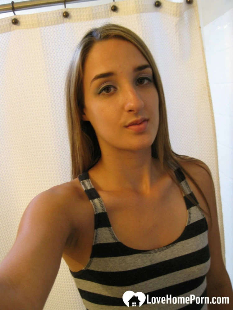 Very kinky photo session in the bathroom #3