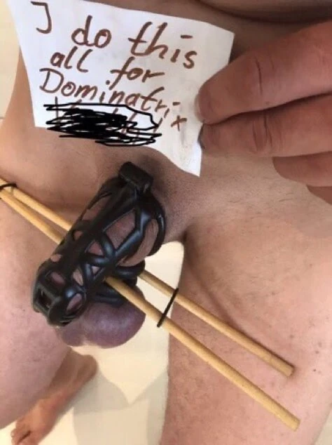 cumtwice78 in different cock cages #5