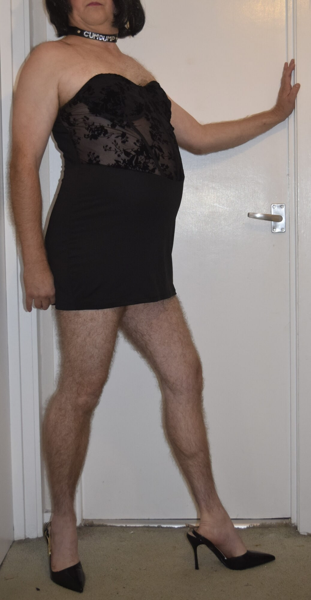 Crossdressing cumdump #3