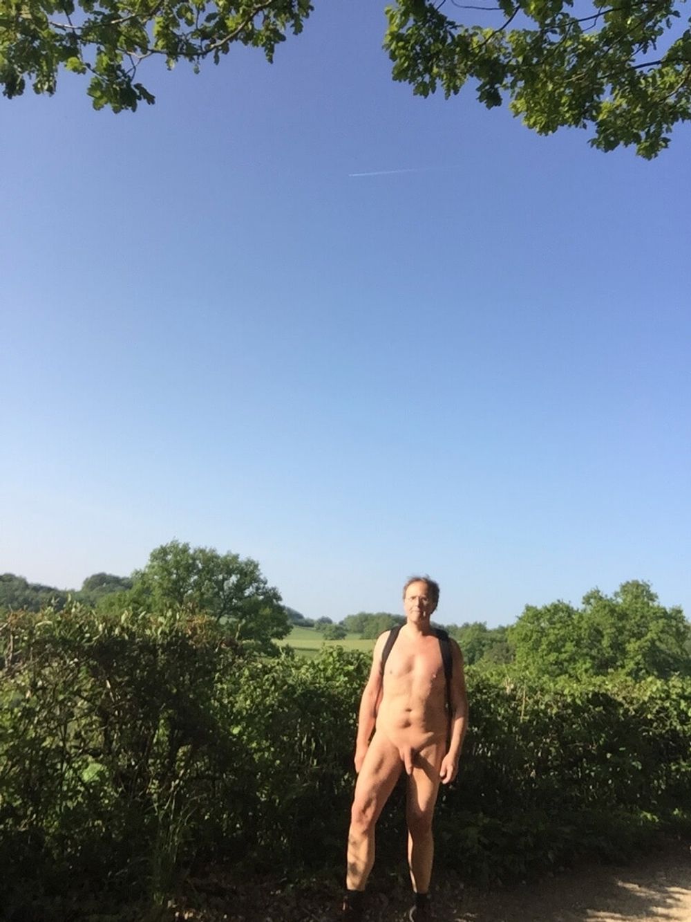 Nude beach and nude hiking