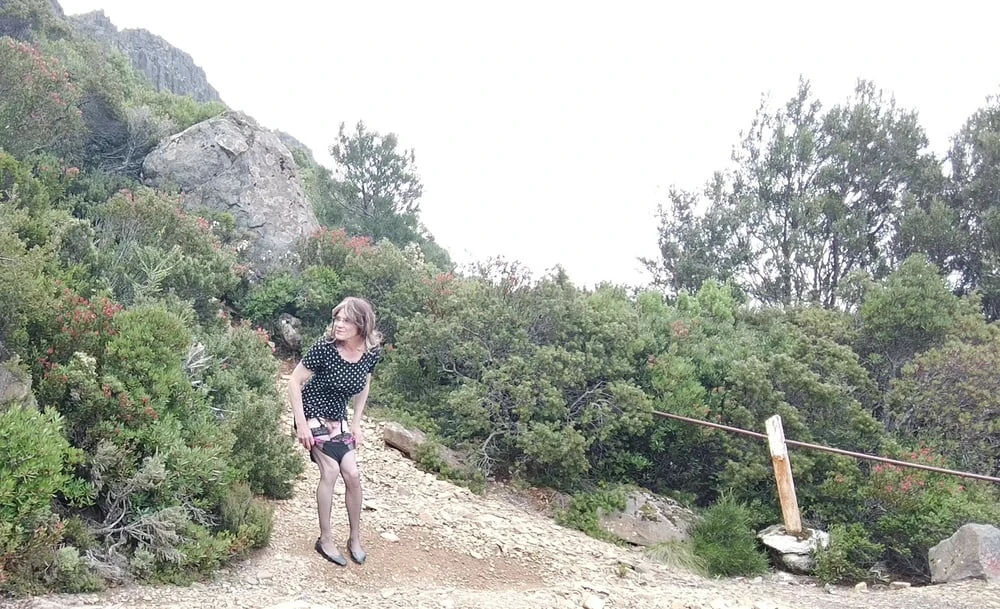 Cross dress road trip to the Mountains #25